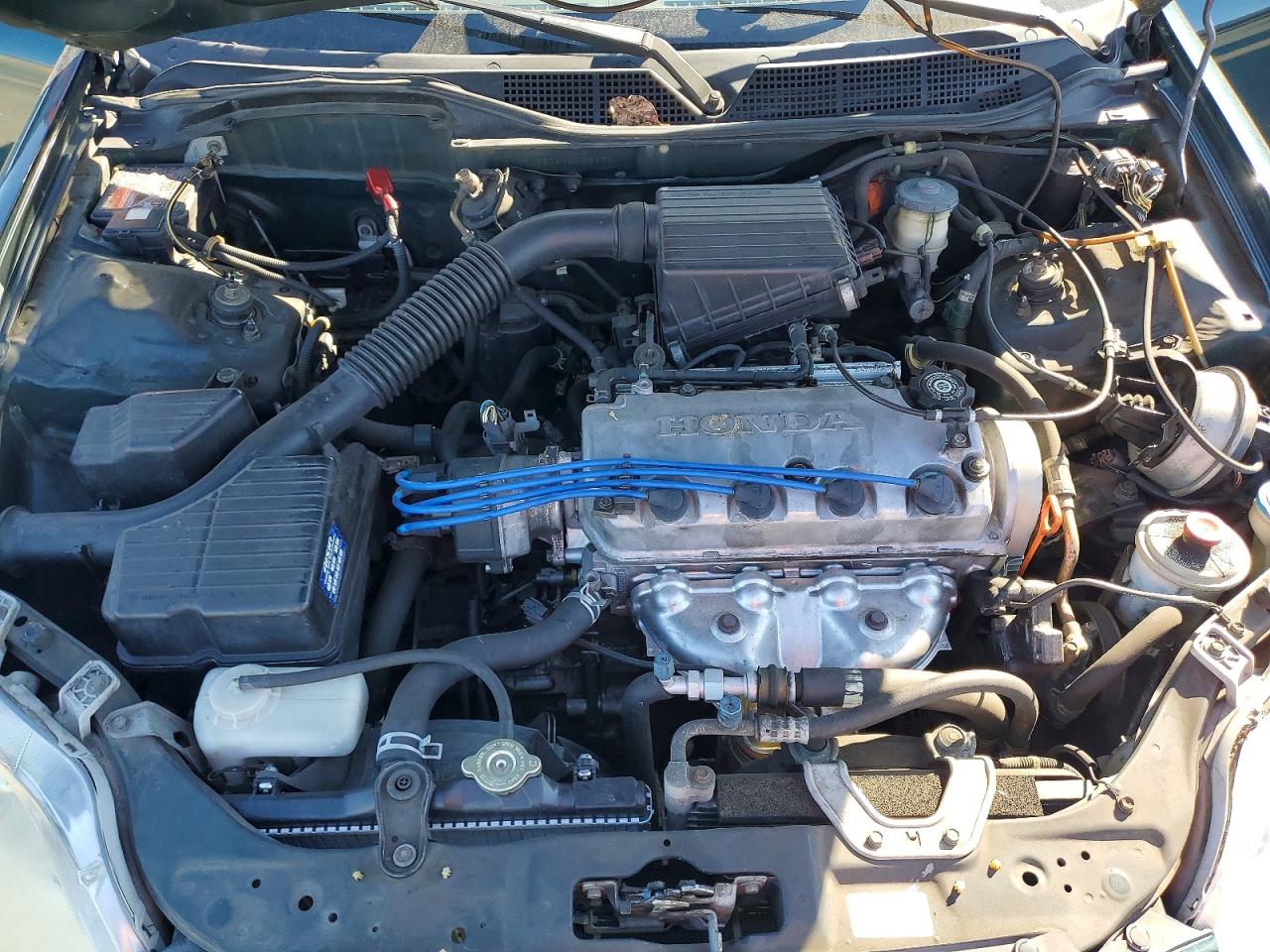 1997 Honda Civic Lx Green vin: 2HGEJ6674VH569724