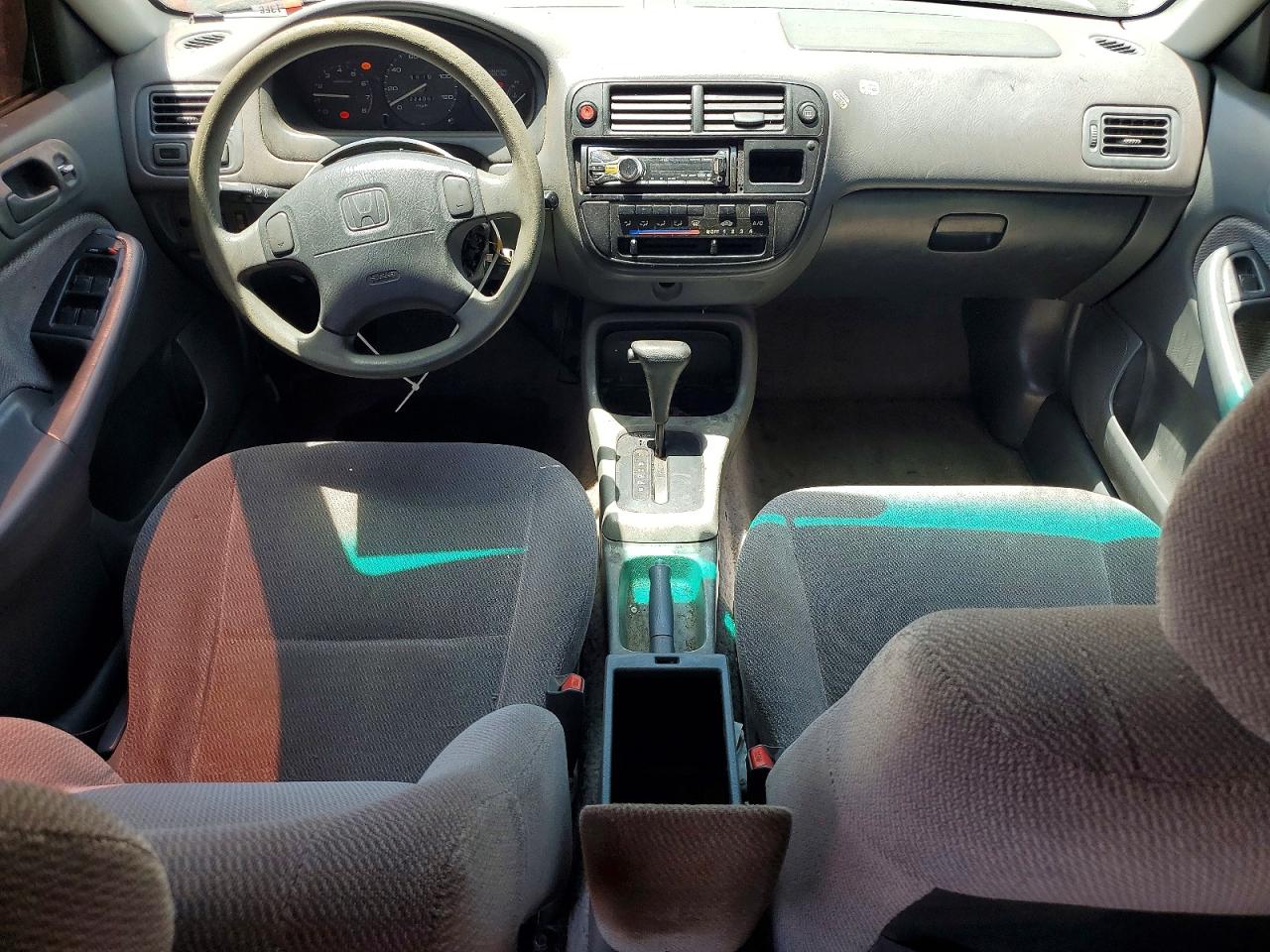 1997 Honda Civic Lx Black vin: 2HGEJ6676VH574925