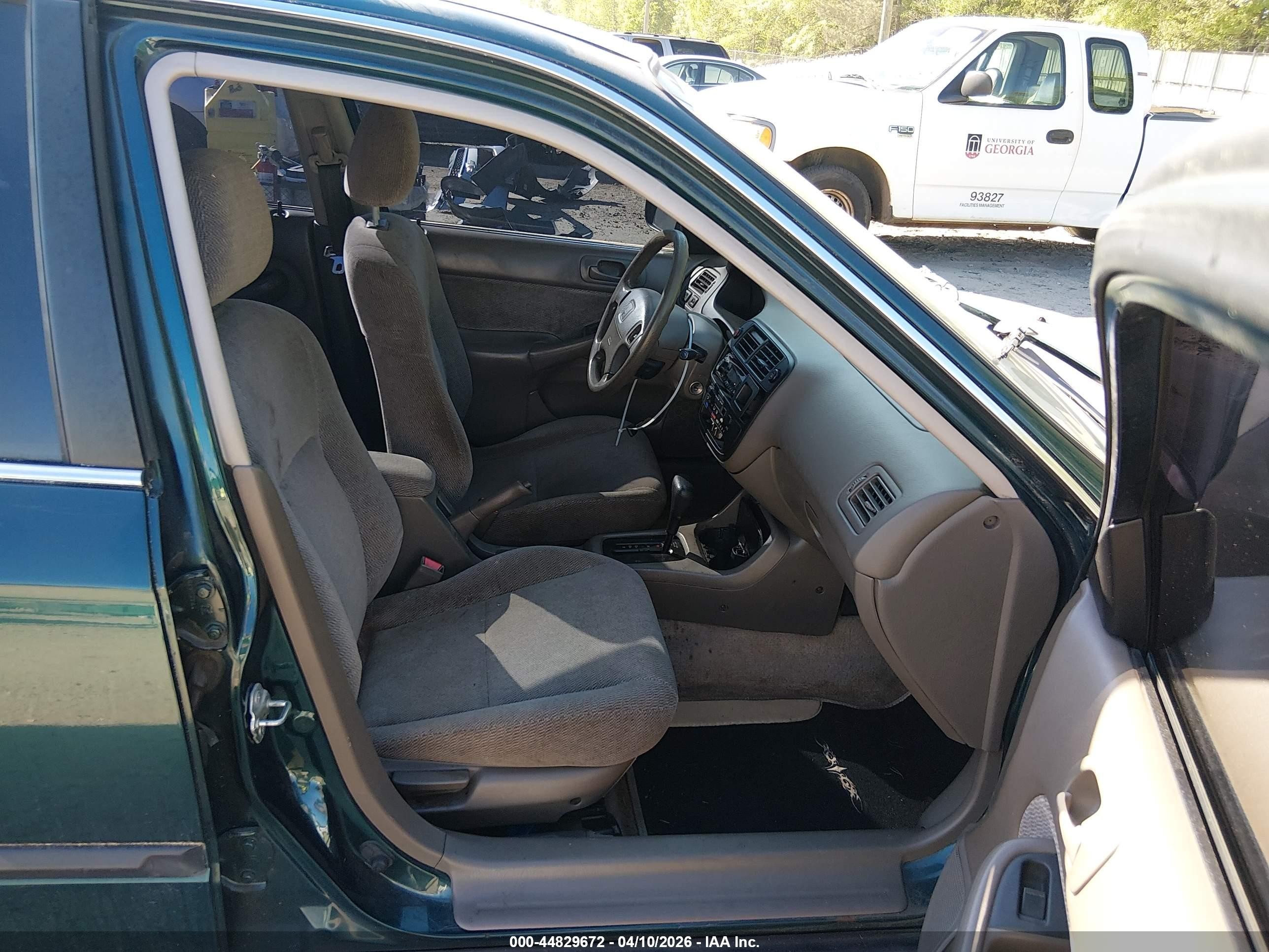 1997 Honda Civic Lx Зеленый vin: 2HGEJ6676VH581146
