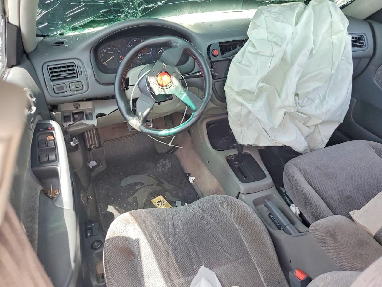 1998 Honda Civic Lx Blue vin: 2HGEJ6676WH515679