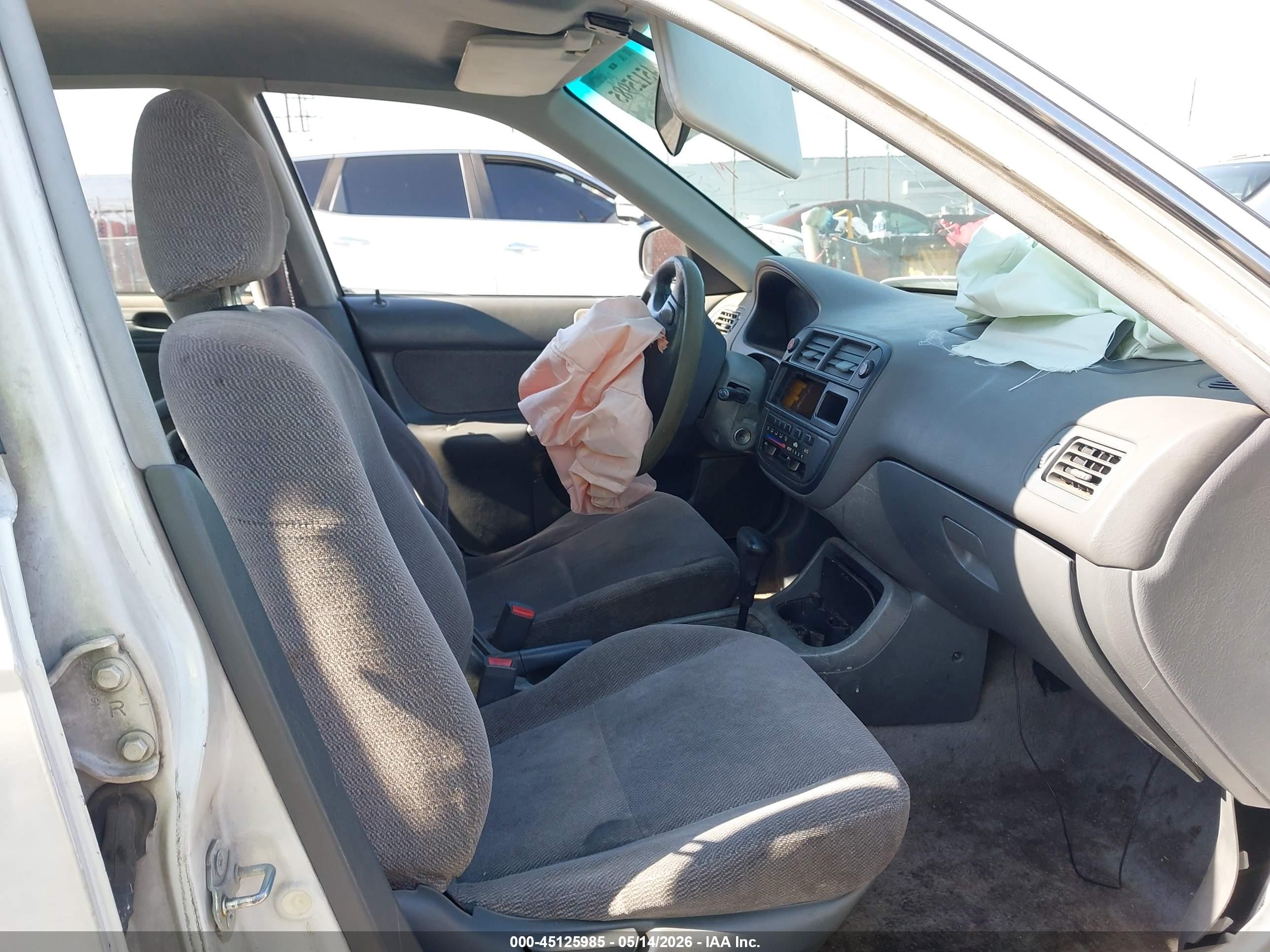1997 Honda Civic Lx Белый vin: 2HGEJ6677VH512269