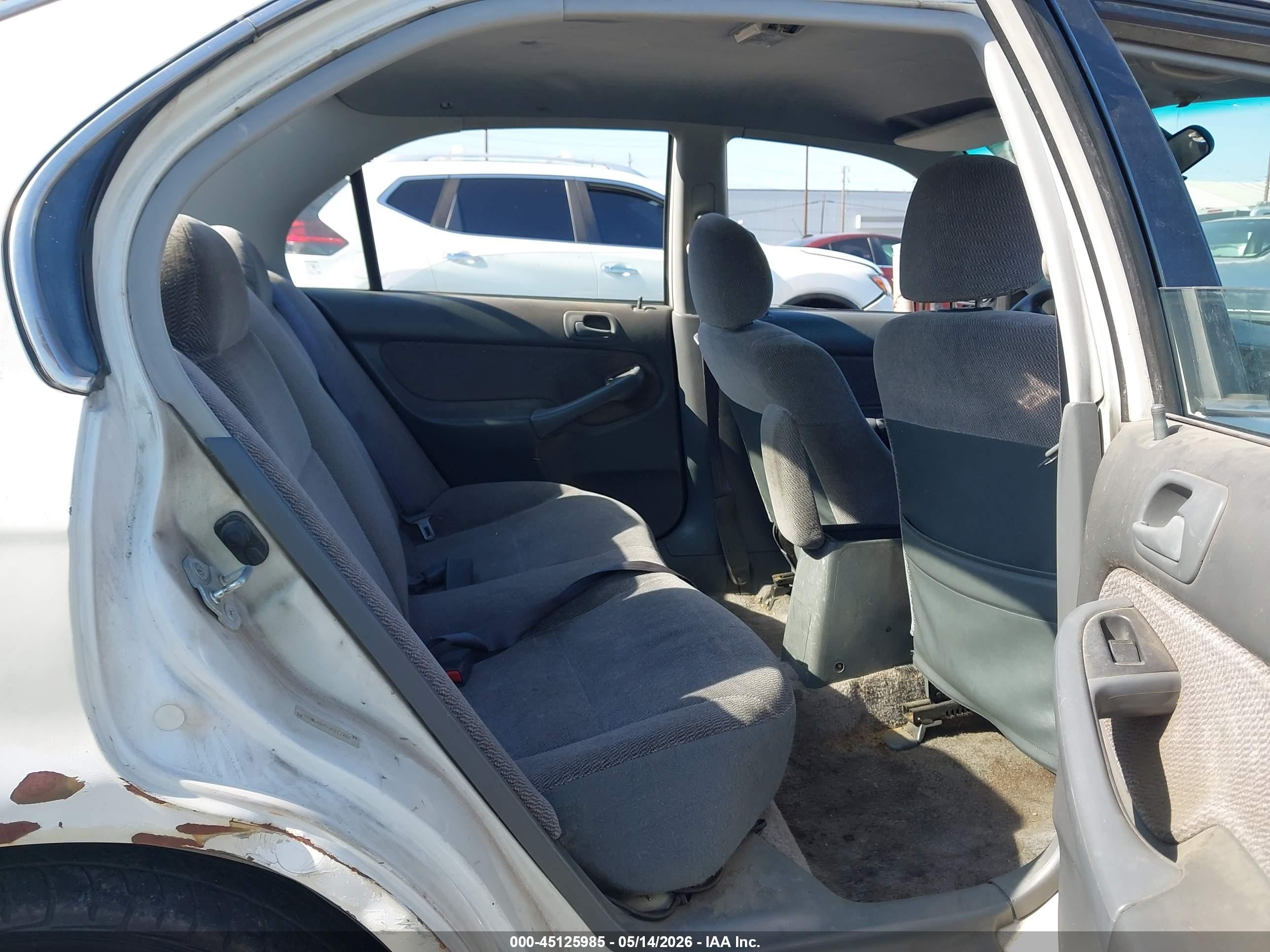 1997 Honda Civic Lx Белый vin: 2HGEJ6677VH512269