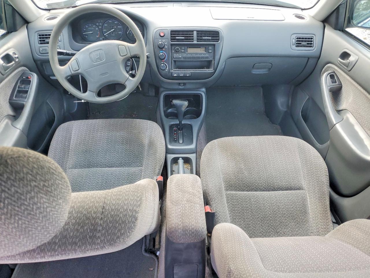 1999 Honda Civic Lx Green vin: 2HGEJ6678XH592958