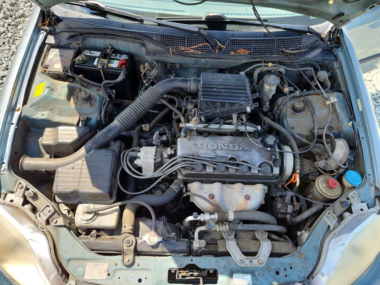 2000 Honda Civic Lx Green vin: 2HGEJ6678YH601370