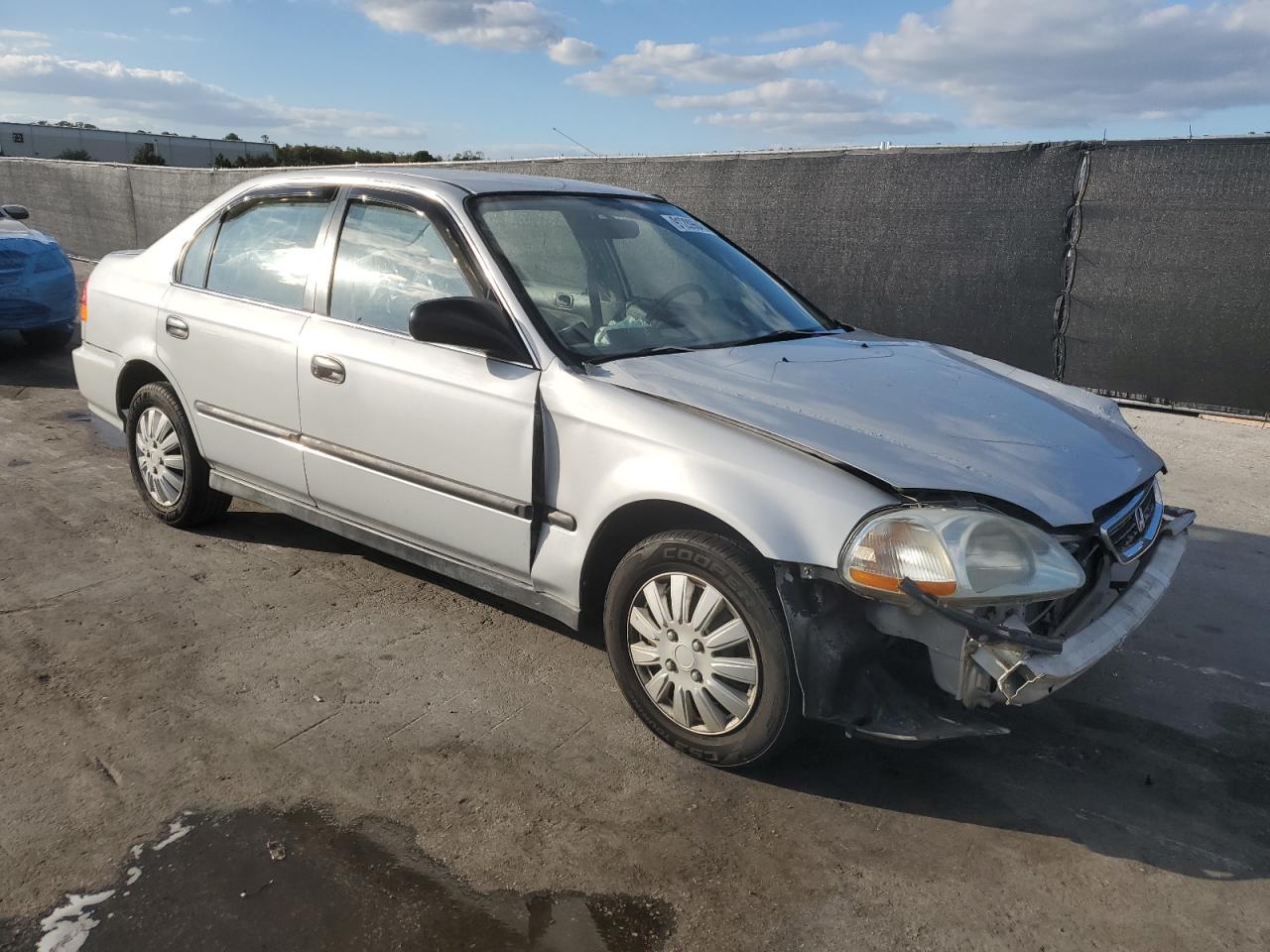 1996 Honda Civic Lx Серебряный vin: 2HGEJ6679TH521892