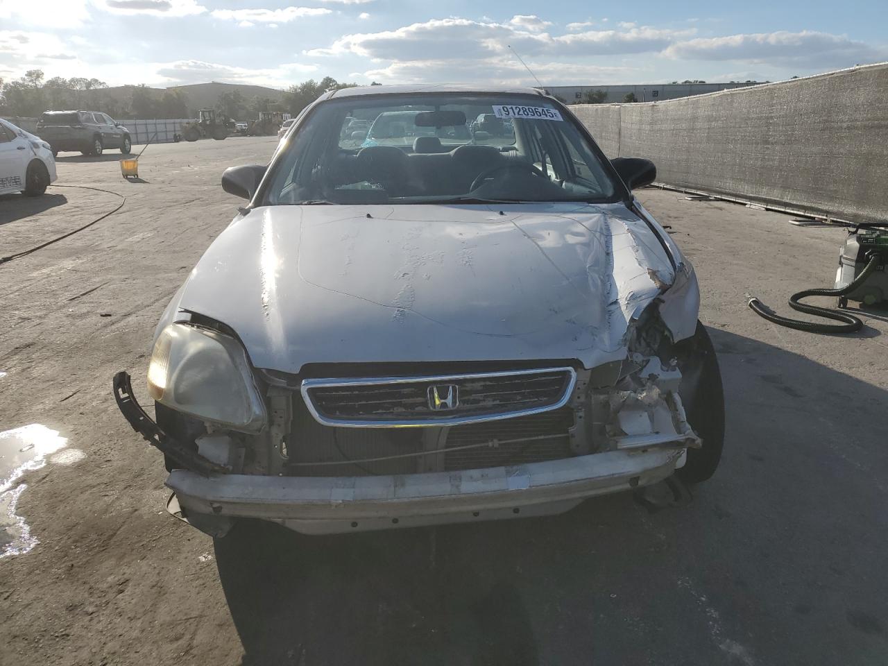 1996 Honda Civic Lx Серебряный vin: 2HGEJ6679TH521892