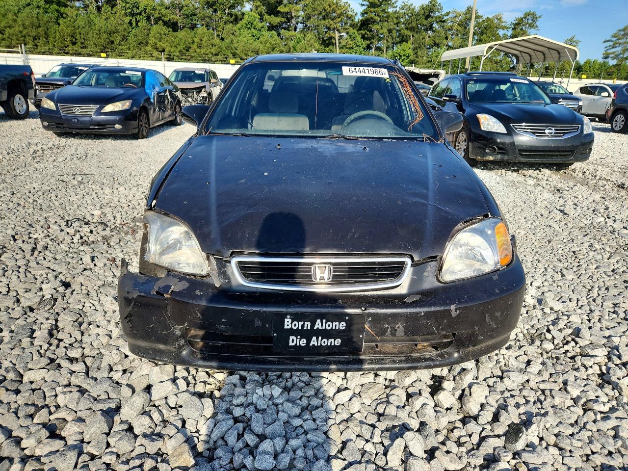 1997 Honda Civic Lx Black vin: 2HGEJ6679VH539456