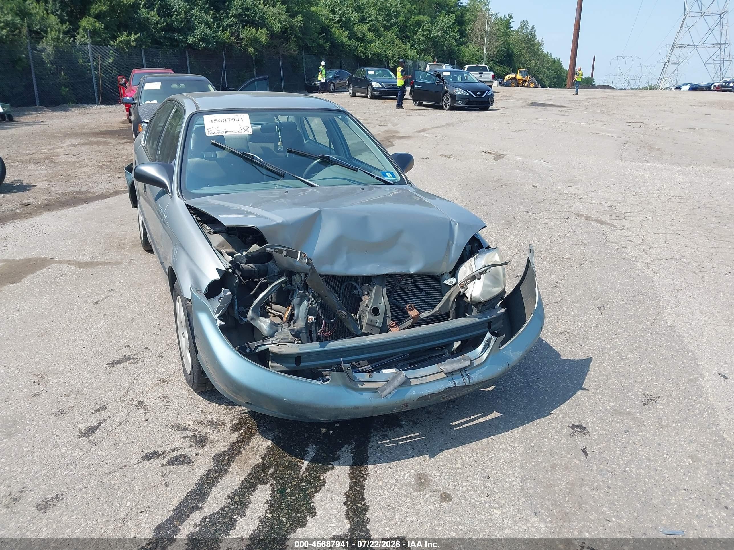 1999 Honda Civic Lx Teal vin: 2HGEJ6679XH575506