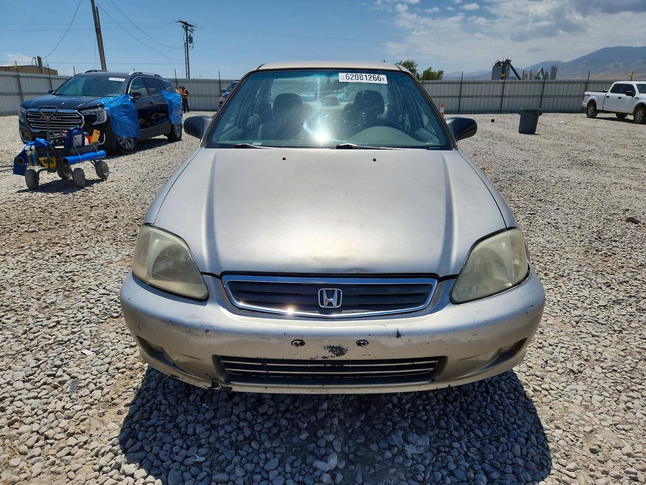 2000 Honda Civic Lx Желто-коричневый vin: 2HGEJ667XYH519074