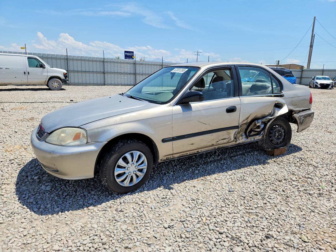 2000 Honda Civic Lx Желто-коричневый vin: 2HGEJ667XYH519074