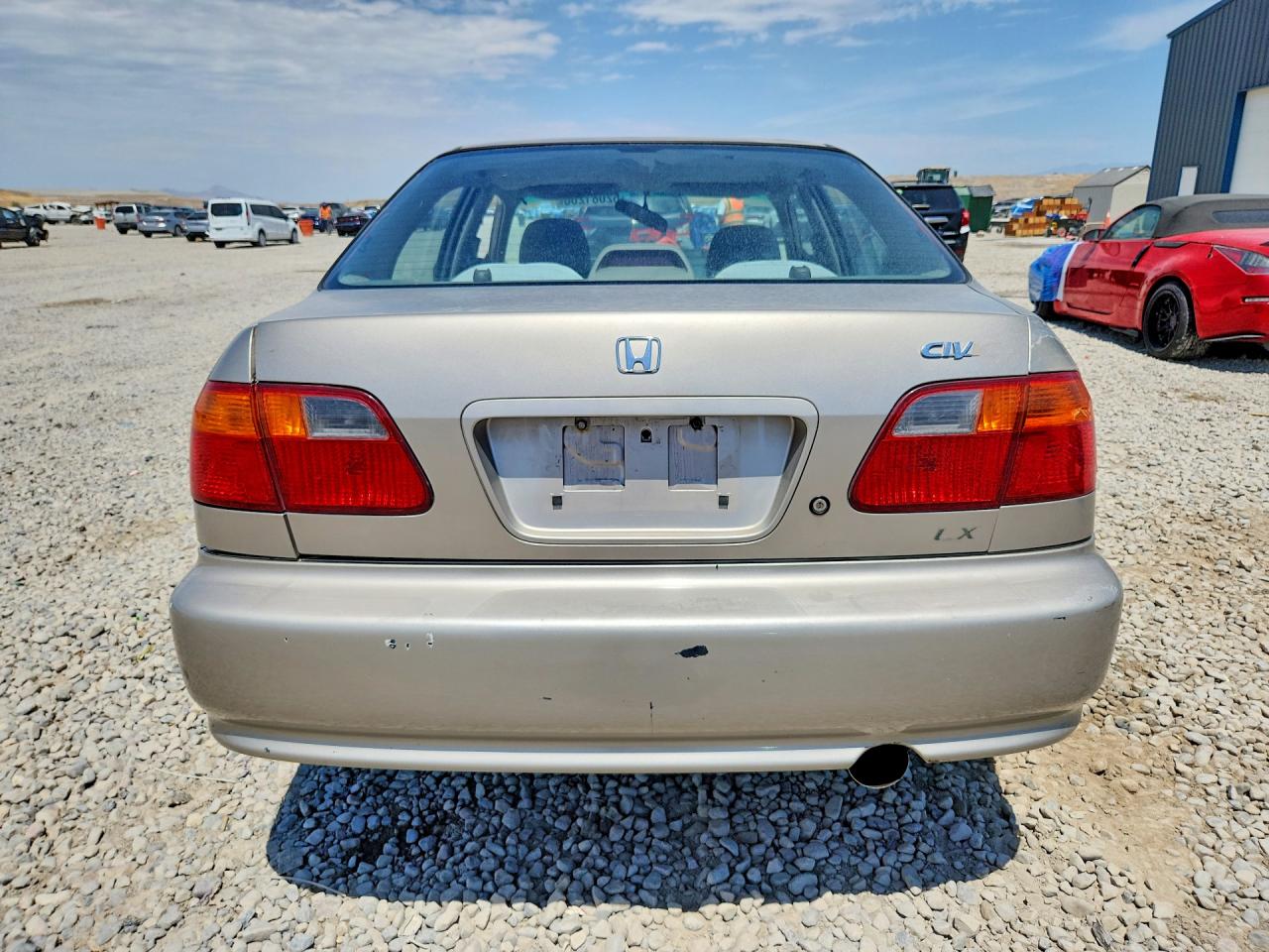 2000 Honda Civic Lx Желто-коричневый vin: 2HGEJ667XYH519074