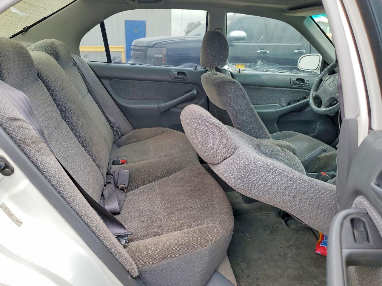 1999 Honda Civic Ex White vin: 2HGEJ8541XH533754