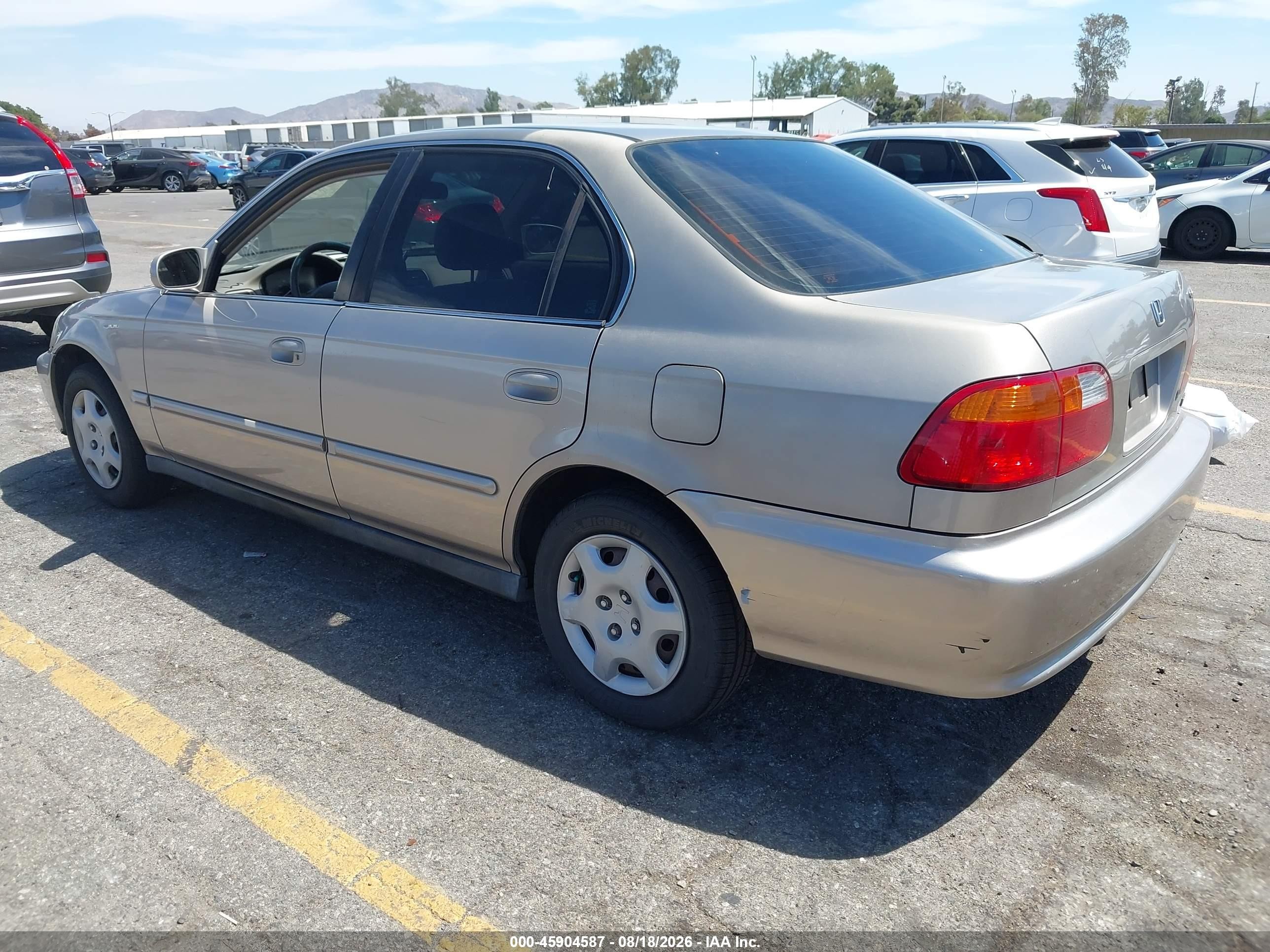 2000 Honda Civic Ex Gold vin: 2HGEJ8545YH510964