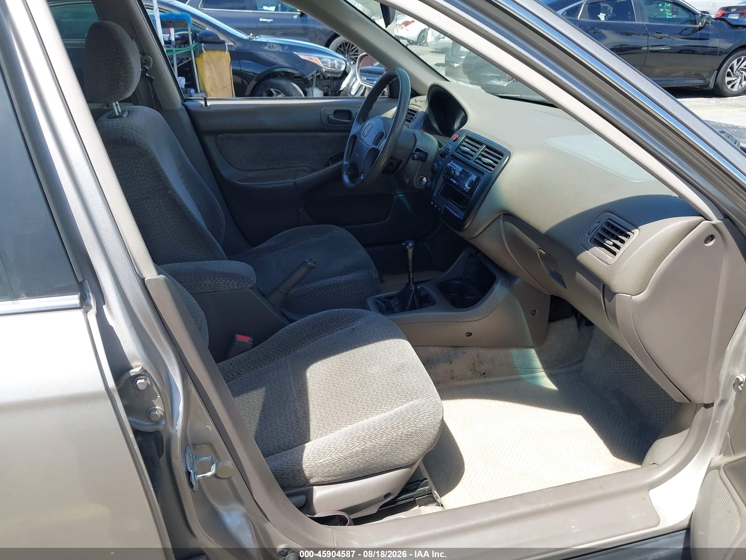 2000 Honda Civic Ex Gold vin: 2HGEJ8545YH510964