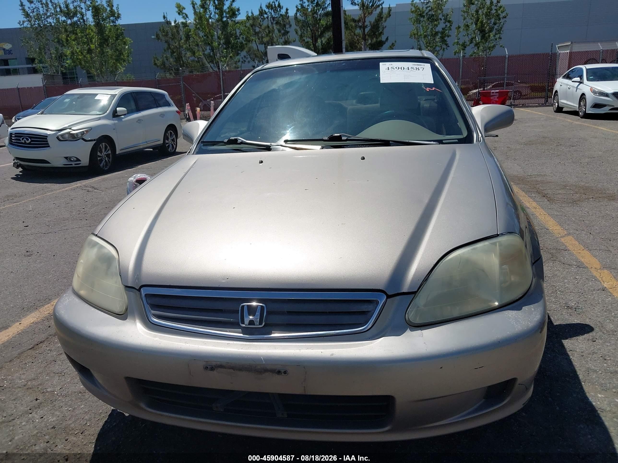 2000 Honda Civic Ex Gold vin: 2HGEJ8545YH510964