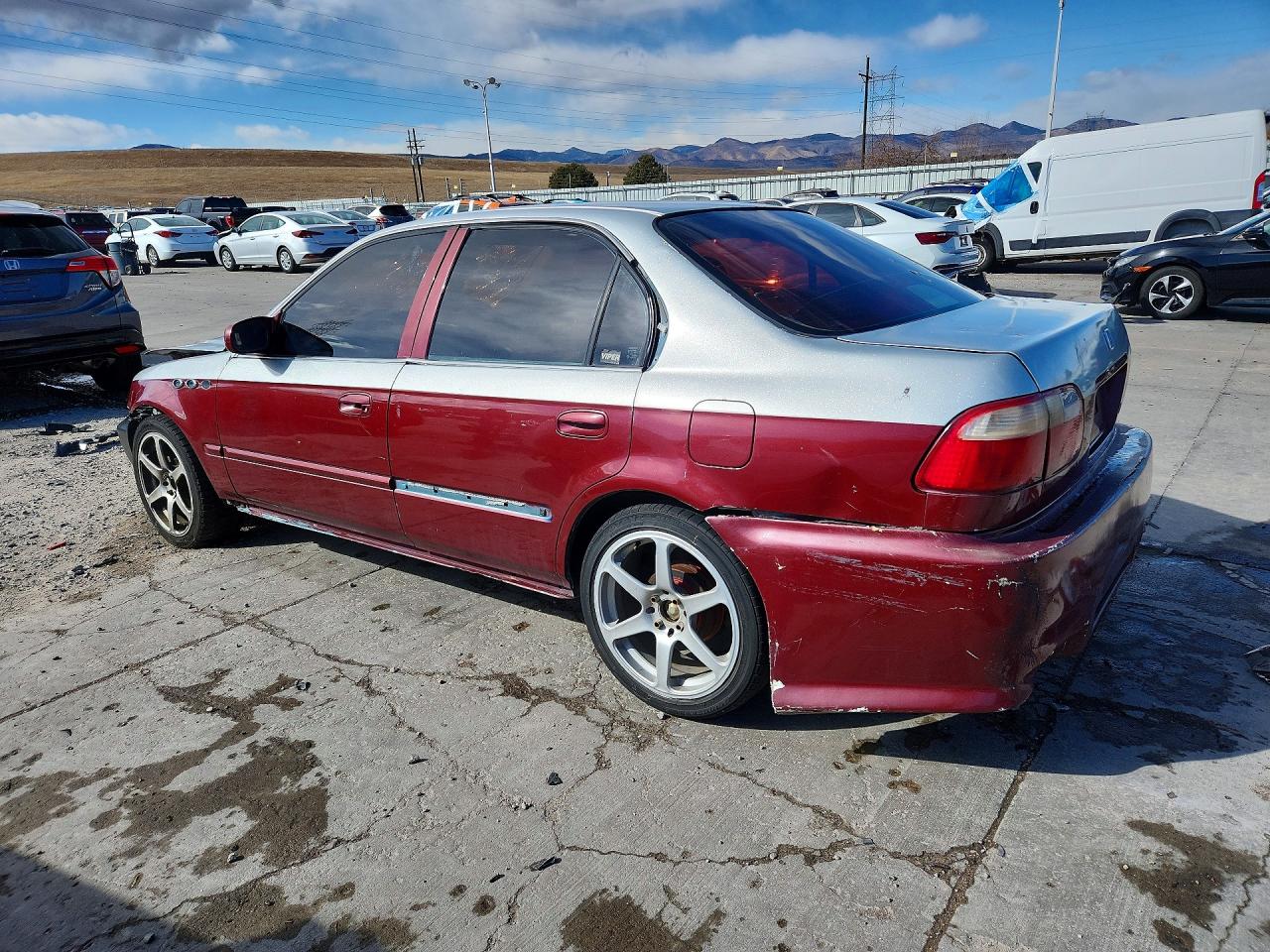 2000 Honda Civic Ex Two Tone vin: 2HGEJ8548YH586579