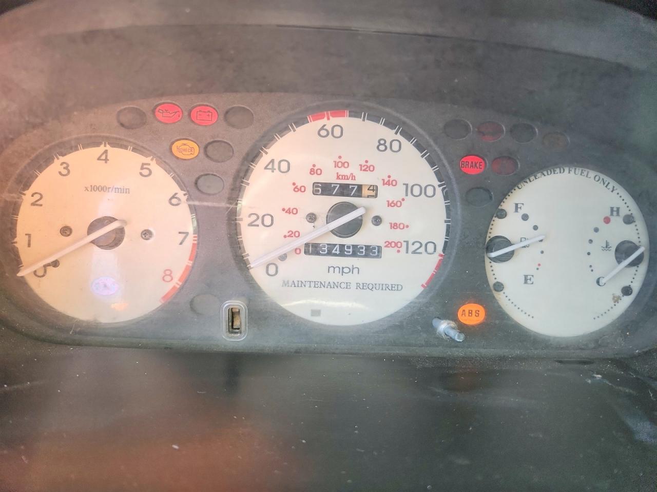 2000 Honda Civic Ex Two Tone vin: 2HGEJ8548YH586579
