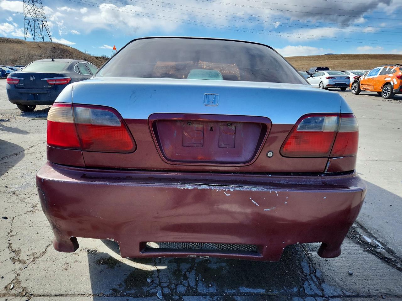 2000 Honda Civic Ex Двухцветный vin: 2HGEJ8548YH586579
