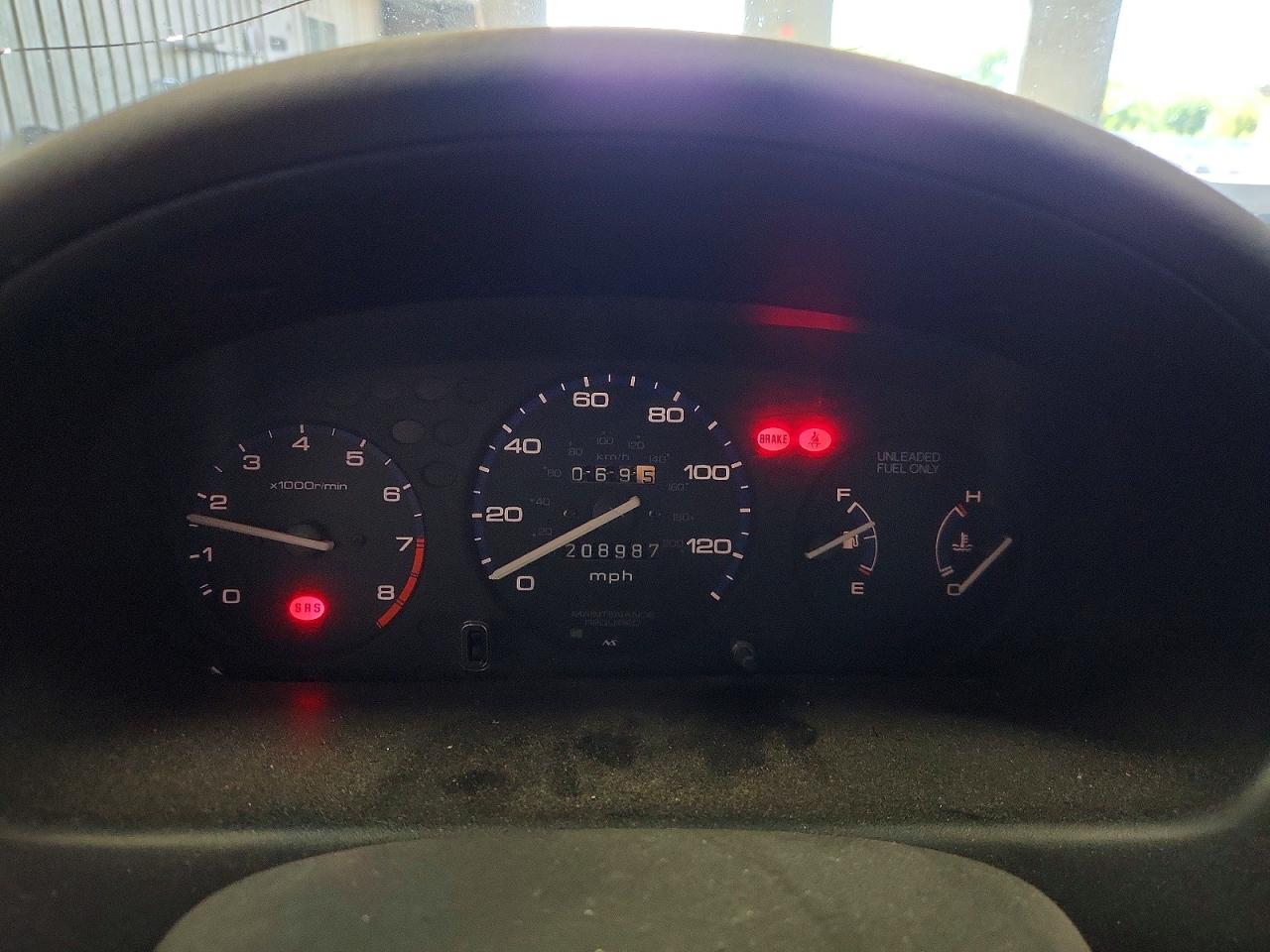 1998 Honda Civic Ex Blue vin: 2HGEJ8549WH558707