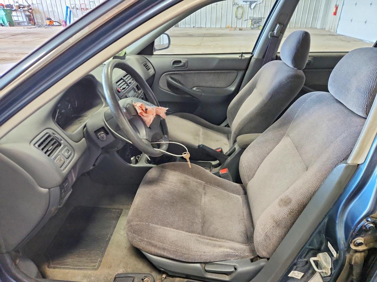 1998 Honda Civic Ex Blue vin: 2HGEJ8549WH558707