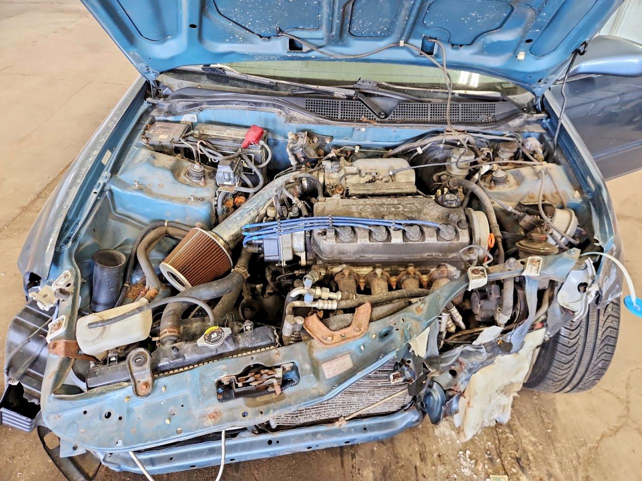 1998 Honda Civic Ex Blue vin: 2HGEJ8549WH558707
