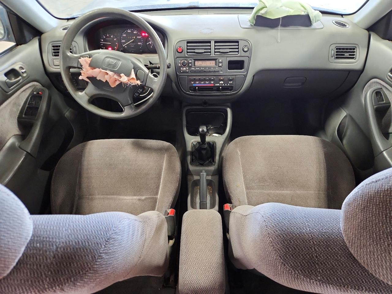 1998 Honda Civic Ex Blue vin: 2HGEJ8549WH558707