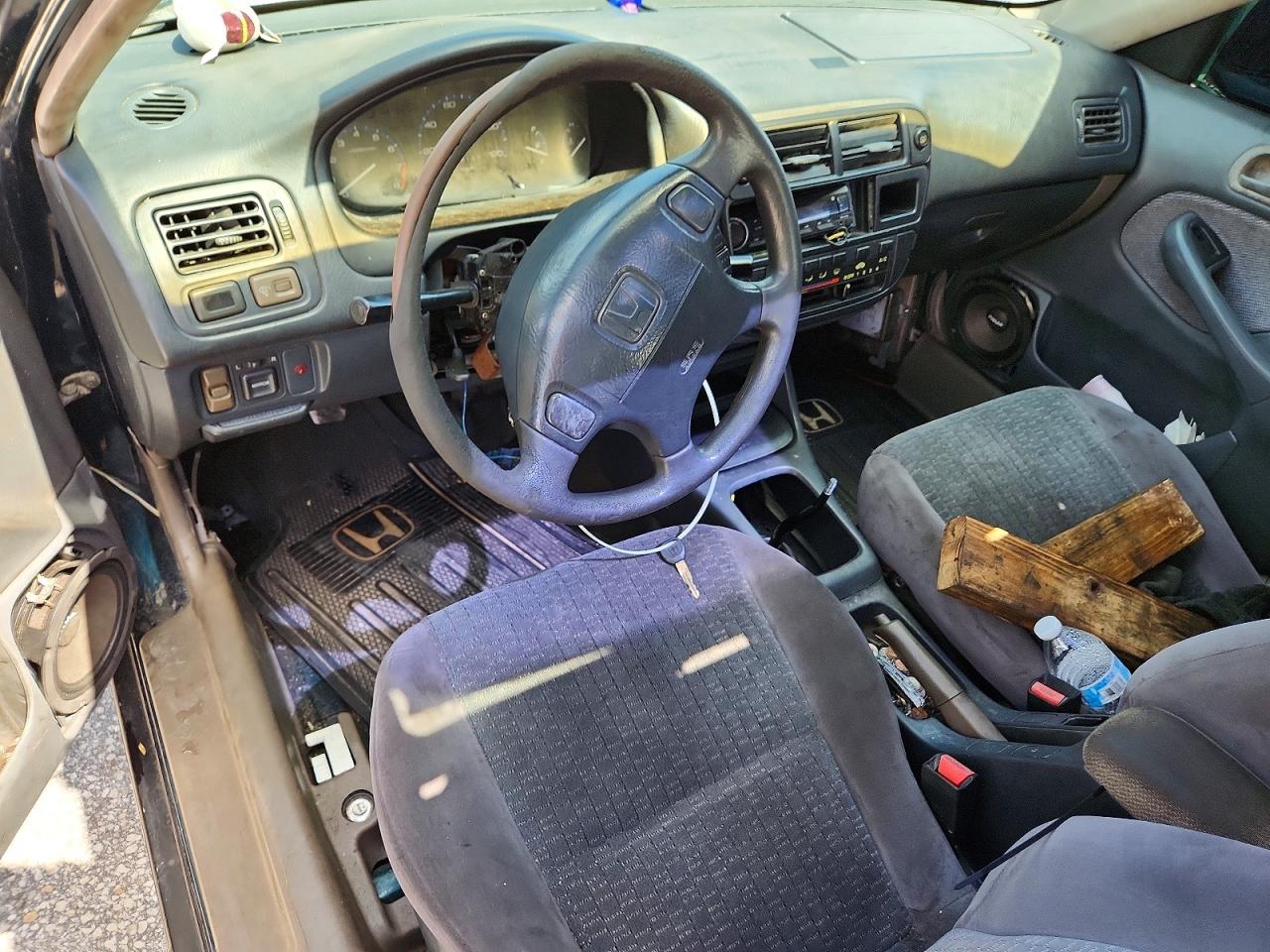 1997 Honda Civic Ex Green vin: 2HGEJ8640VH539184