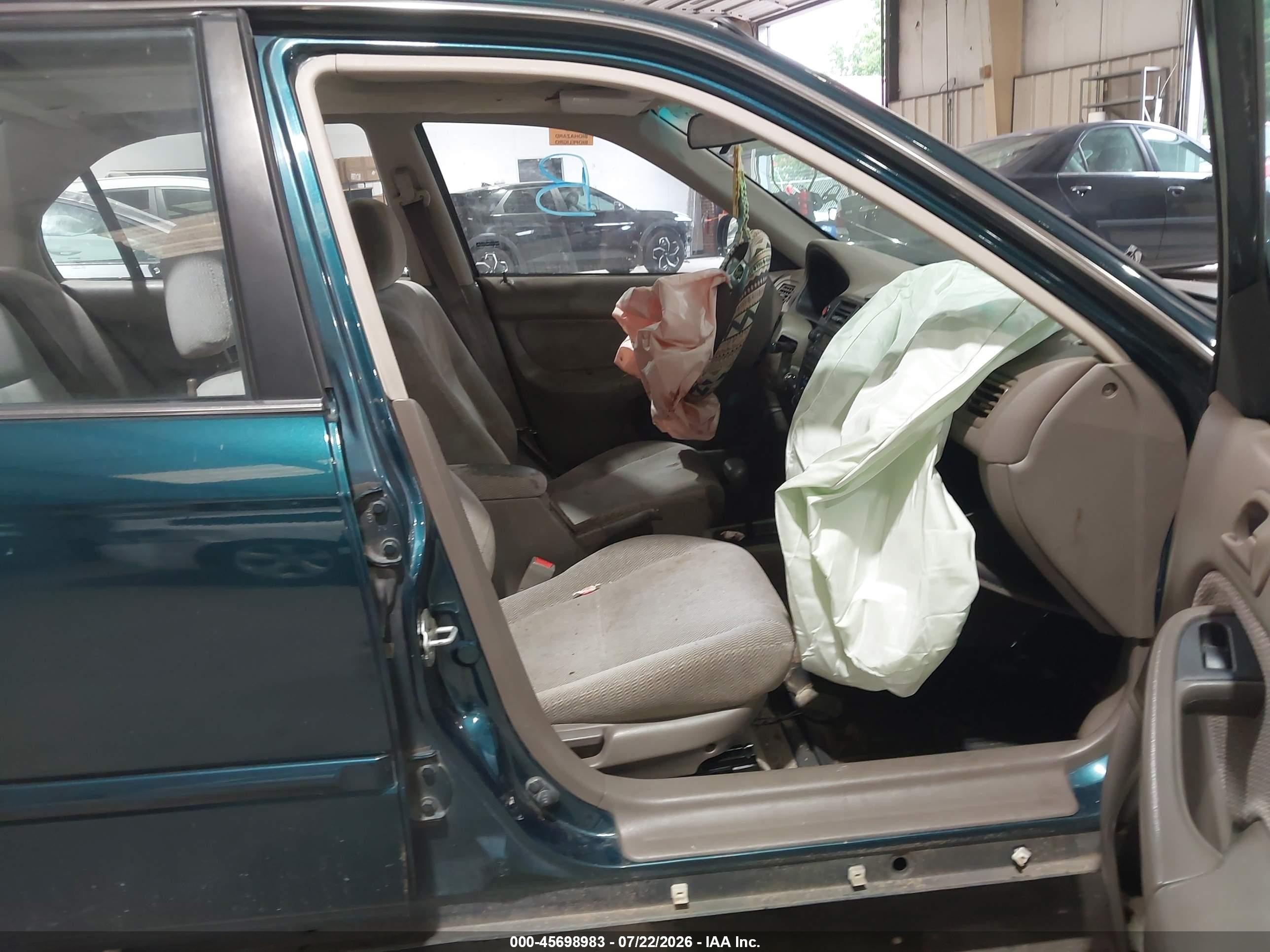 1997 Honda Civic Ex Green vin: 2HGEJ8640VH557412
