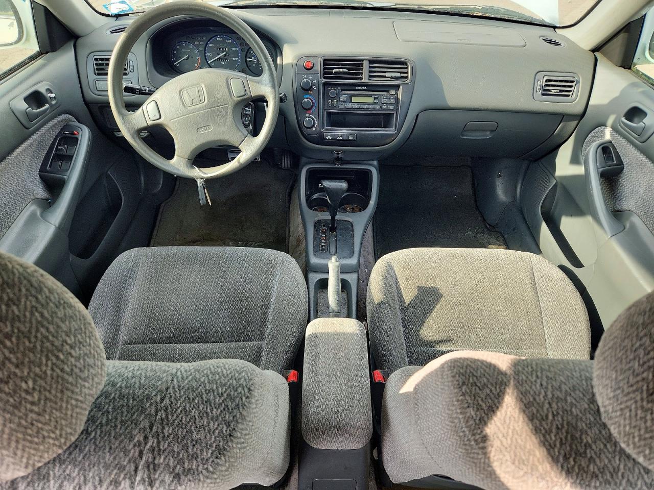 1999 Honda Civic Ex White vin: 2HGEJ8640XH552195