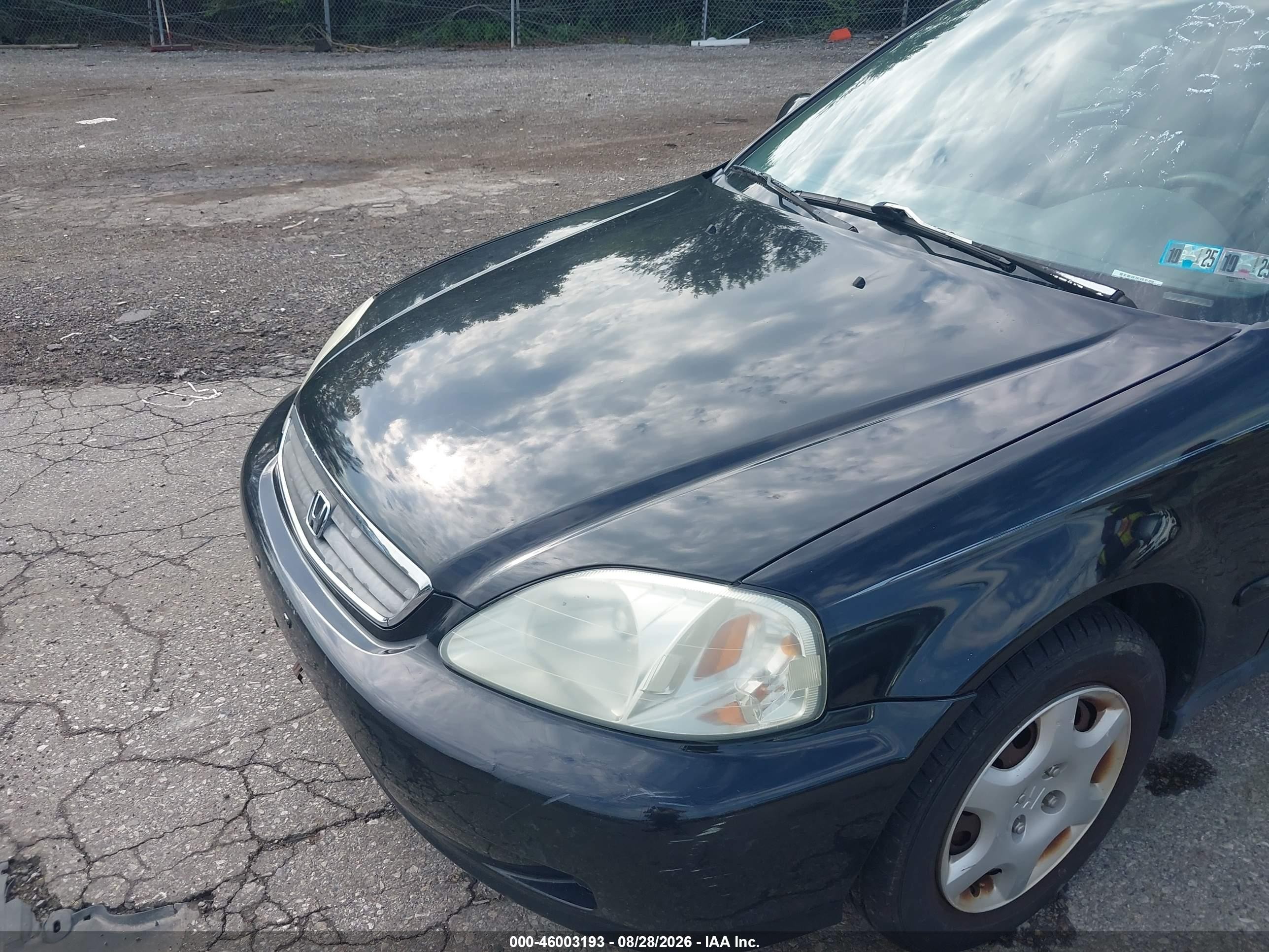 2000 Honda Civic Ex Black vin: 2HGEJ8640YH517450