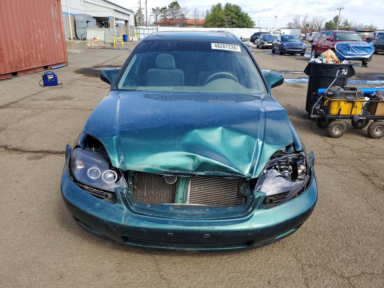 1999 Honda Civic Ex Green vin: 2HGEJ8641XH585545