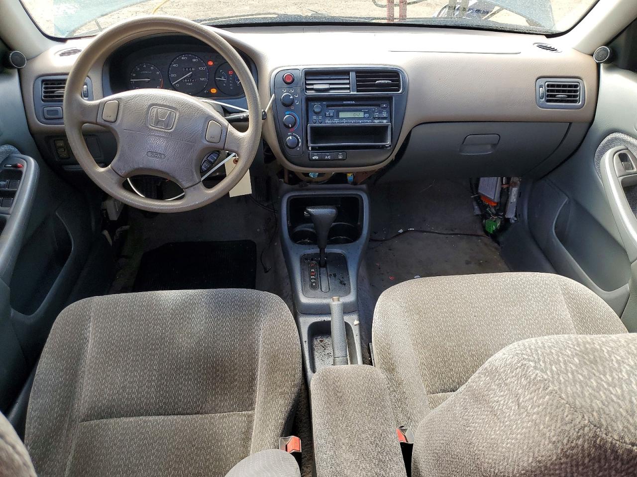 1999 Honda Civic Ex Green vin: 2HGEJ8641XH585545
