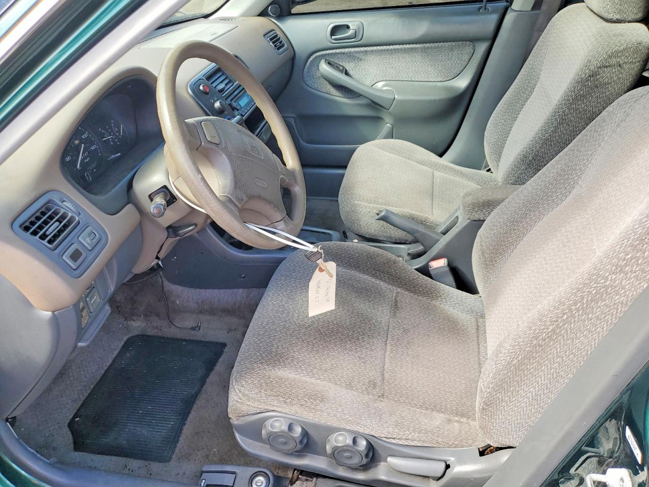 1999 Honda Civic Ex Green vin: 2HGEJ8641XH585545