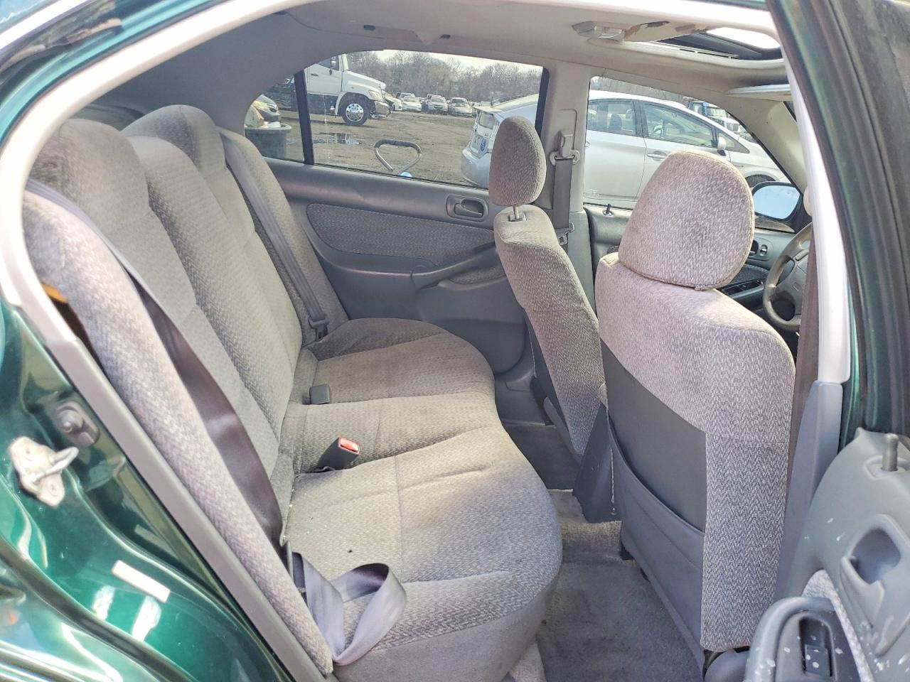 1999 Honda Civic Ex Green vin: 2HGEJ8641XH585545