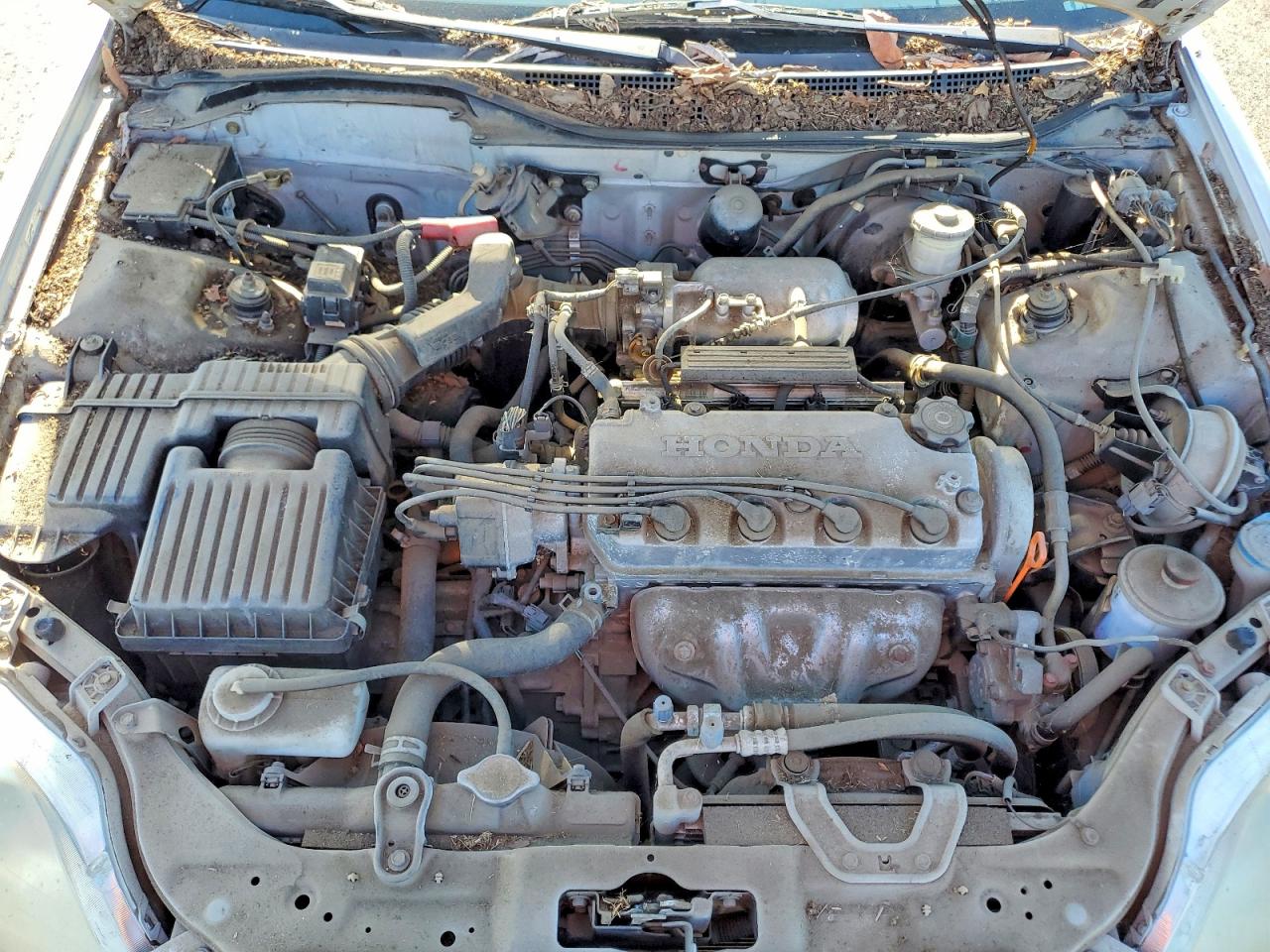 1998 Honda Civic Ex Silver vin: 2HGEJ8642WH510349