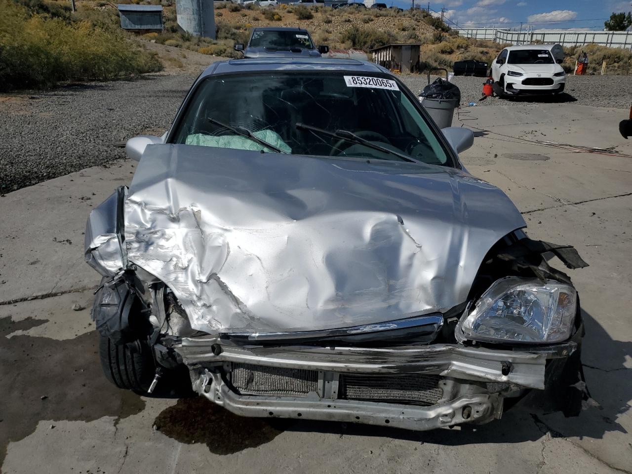 1999 Honda Civic Ex Silver vin: 2HGEJ8644XH564009