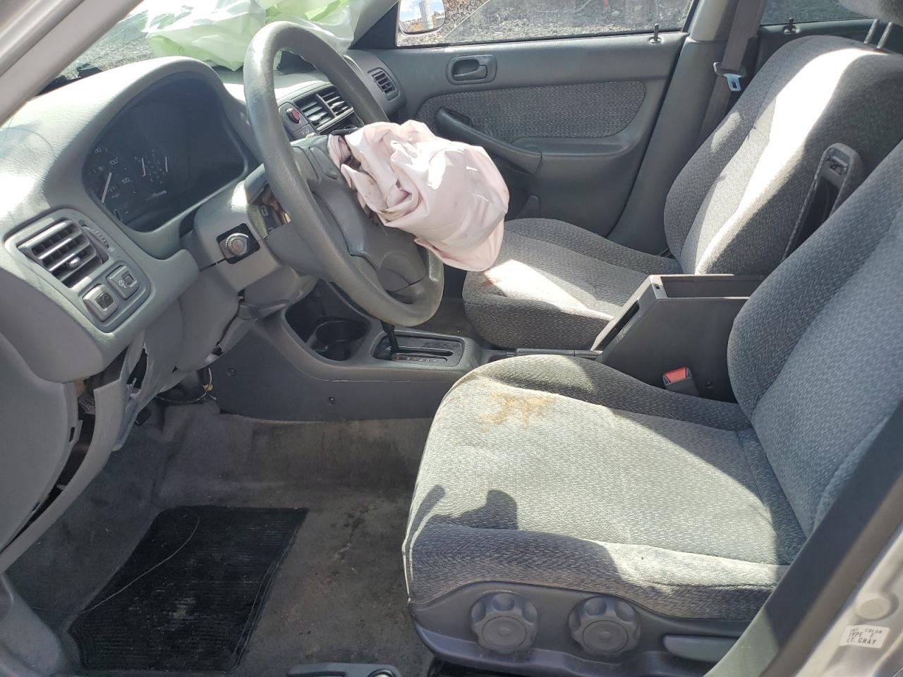 1999 Honda Civic Ex Silver vin: 2HGEJ8644XH564009