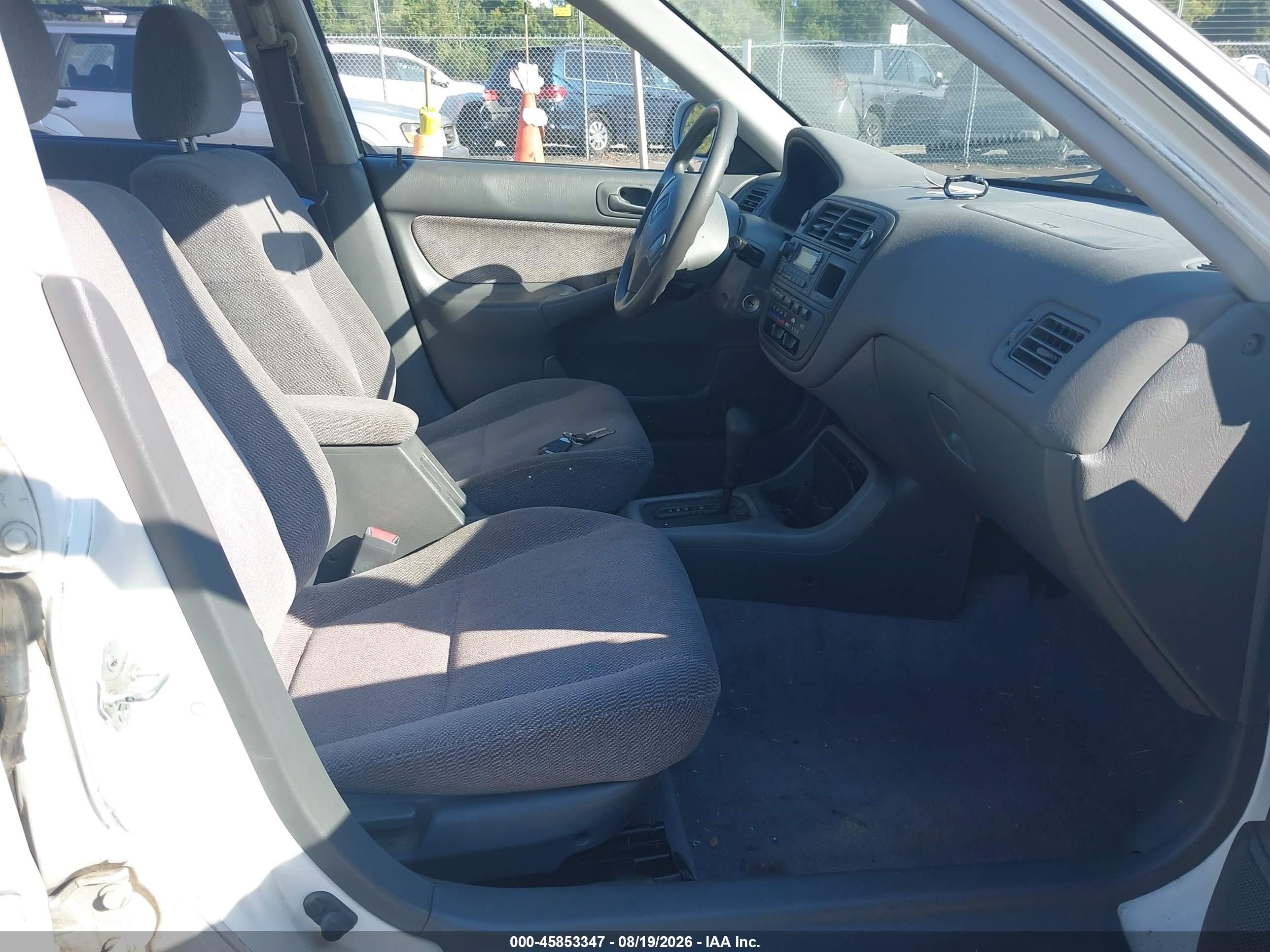 1997 Honda Civic Ex White vin: 2HGEJ8645VH523384
