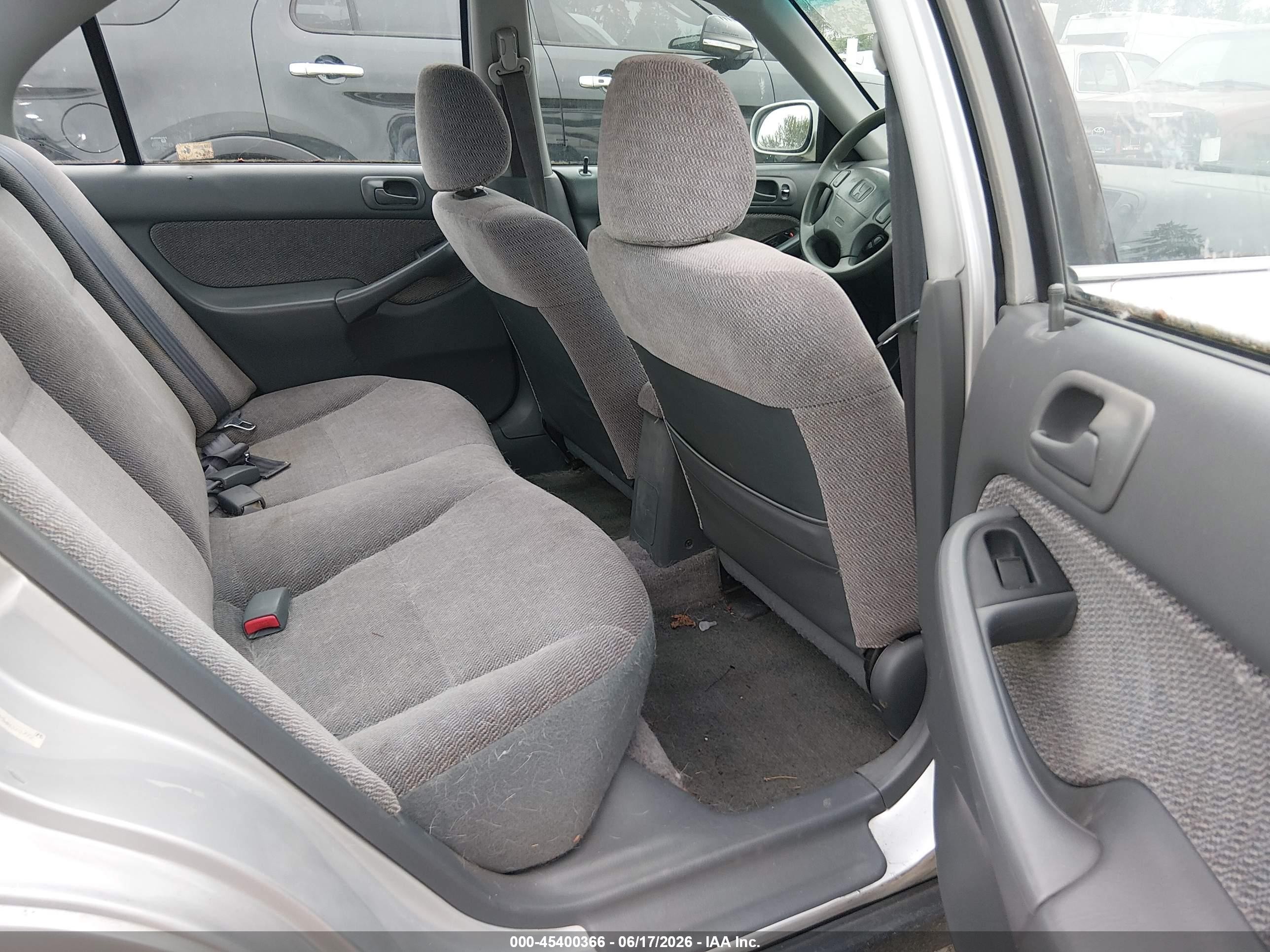 1998 Honda Civic Ex Silver vin: 2HGEJ8645WH570772