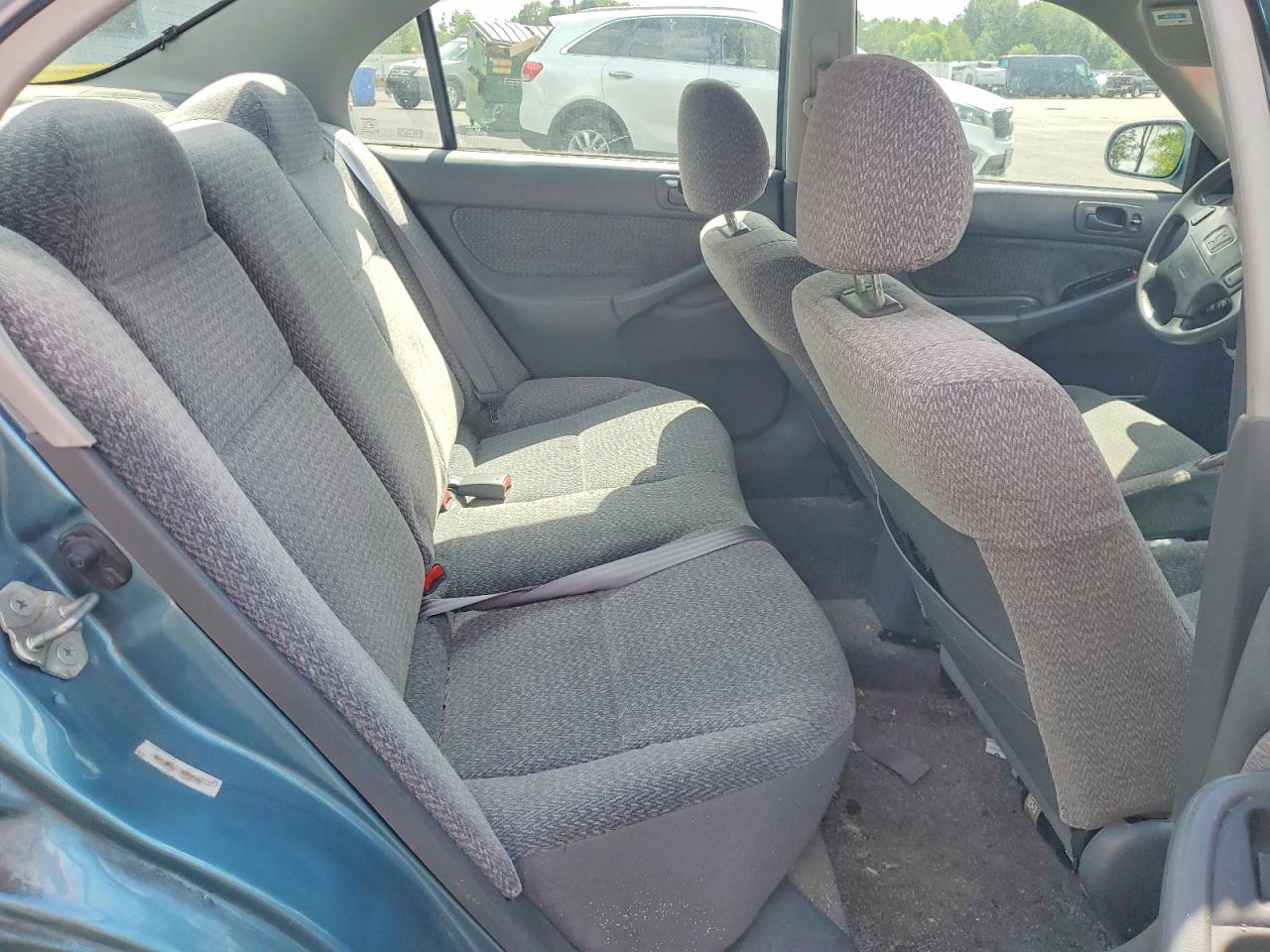 2000 Honda Civic Ex Бирюзовый vin: 2HGEJ8645YH583735
