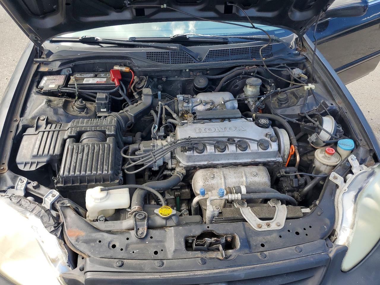 2000 Honda Civic Ex Черный vin: 2HGEJ8647YH599130