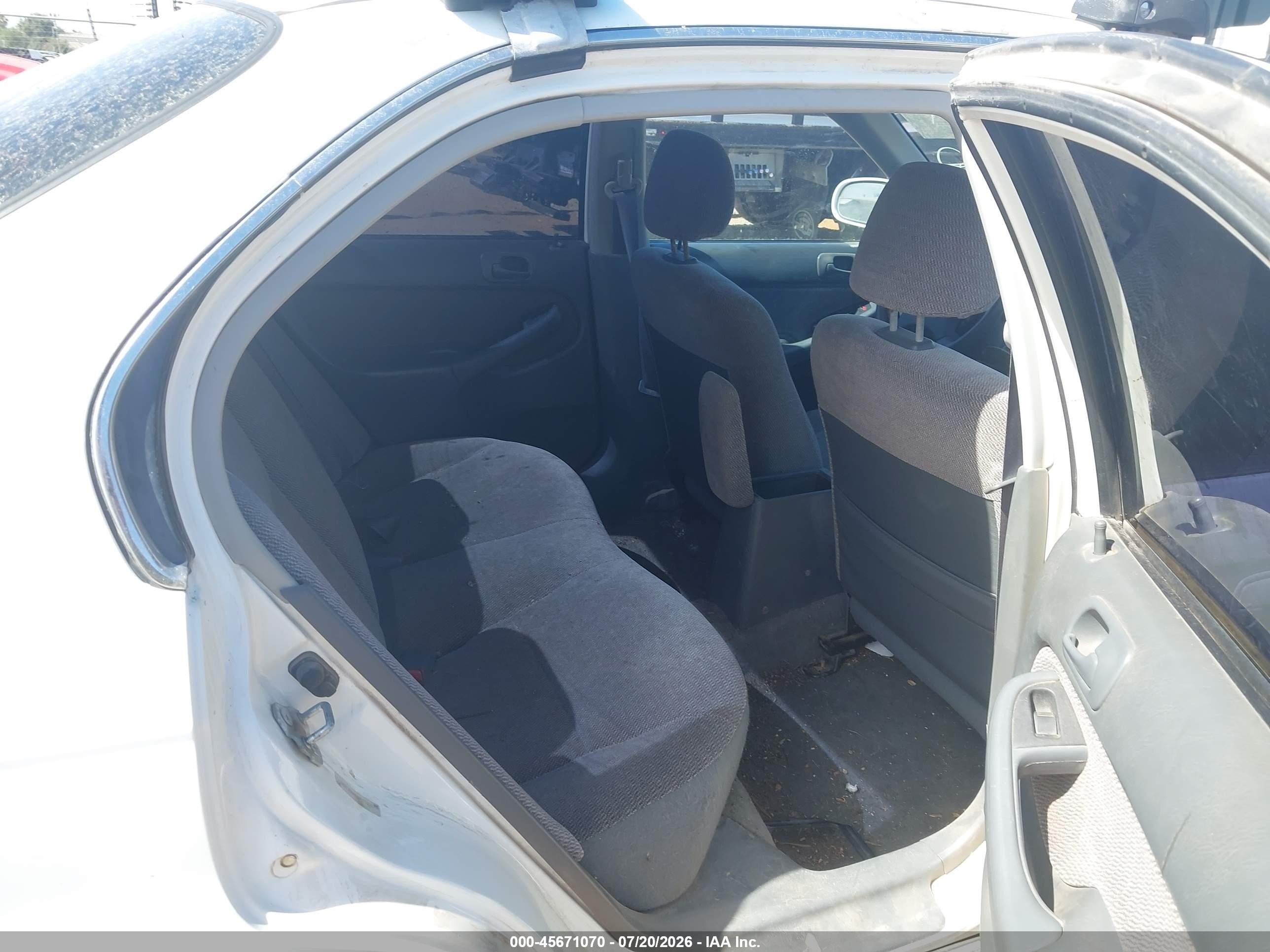 1998 Honda Civic Ex White vin: 2HGEJ8648WH527429