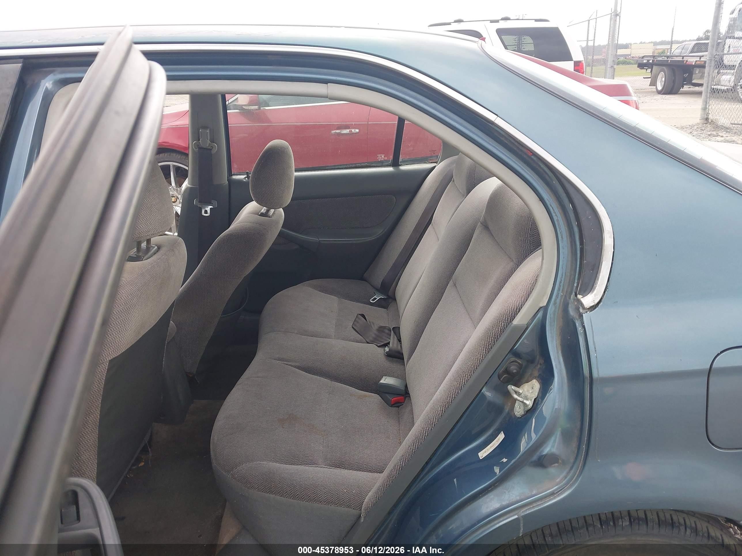 1998 Honda Civic Ex Бирюзовый vin: 2HGEJ8648WH619043