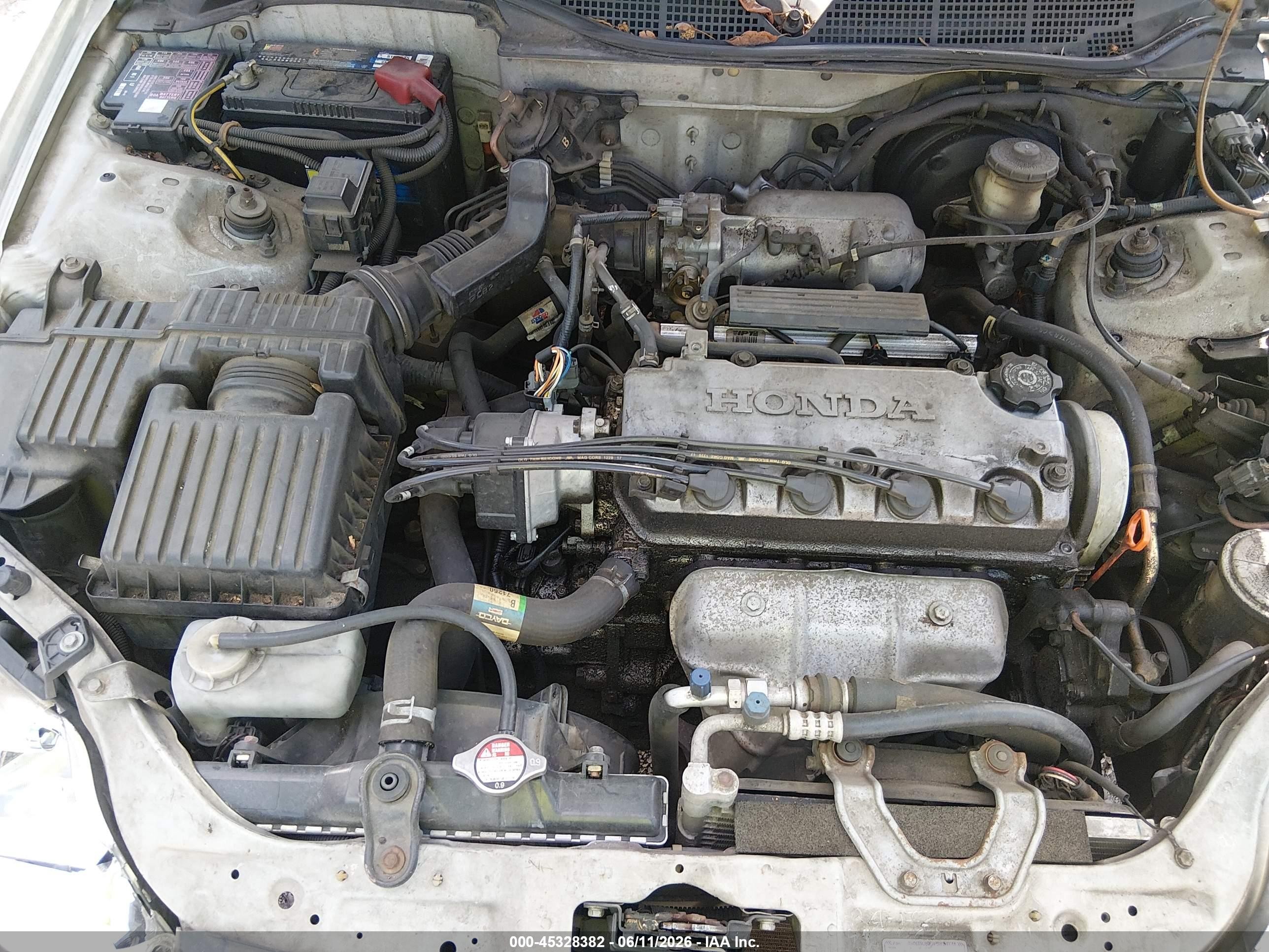 1999 Honda Civic Ex Silver vin: 2HGEJ8648XH587261