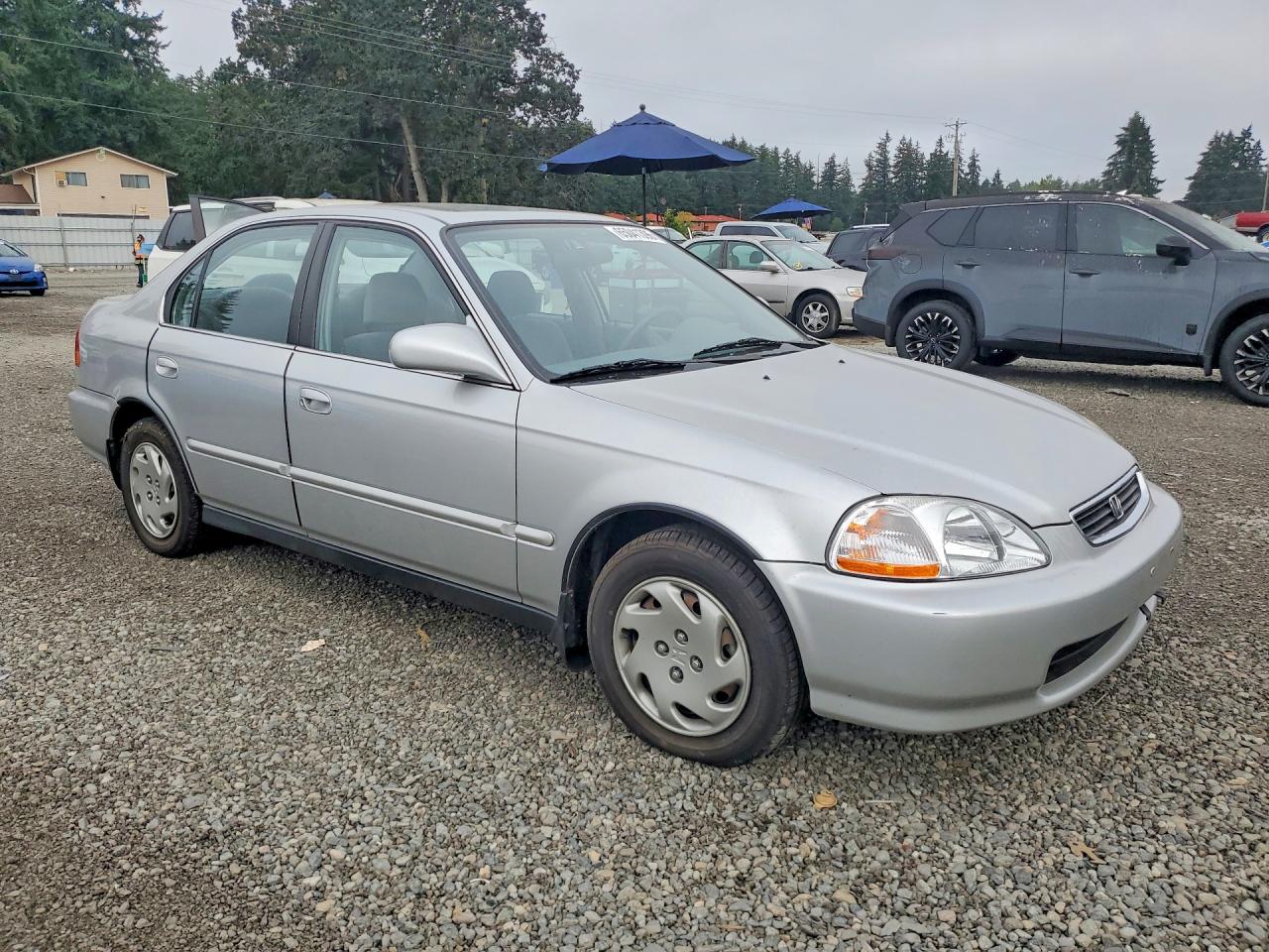 1997 Honda Civic Ex Silver vin: 2HGEJ8649VH510413