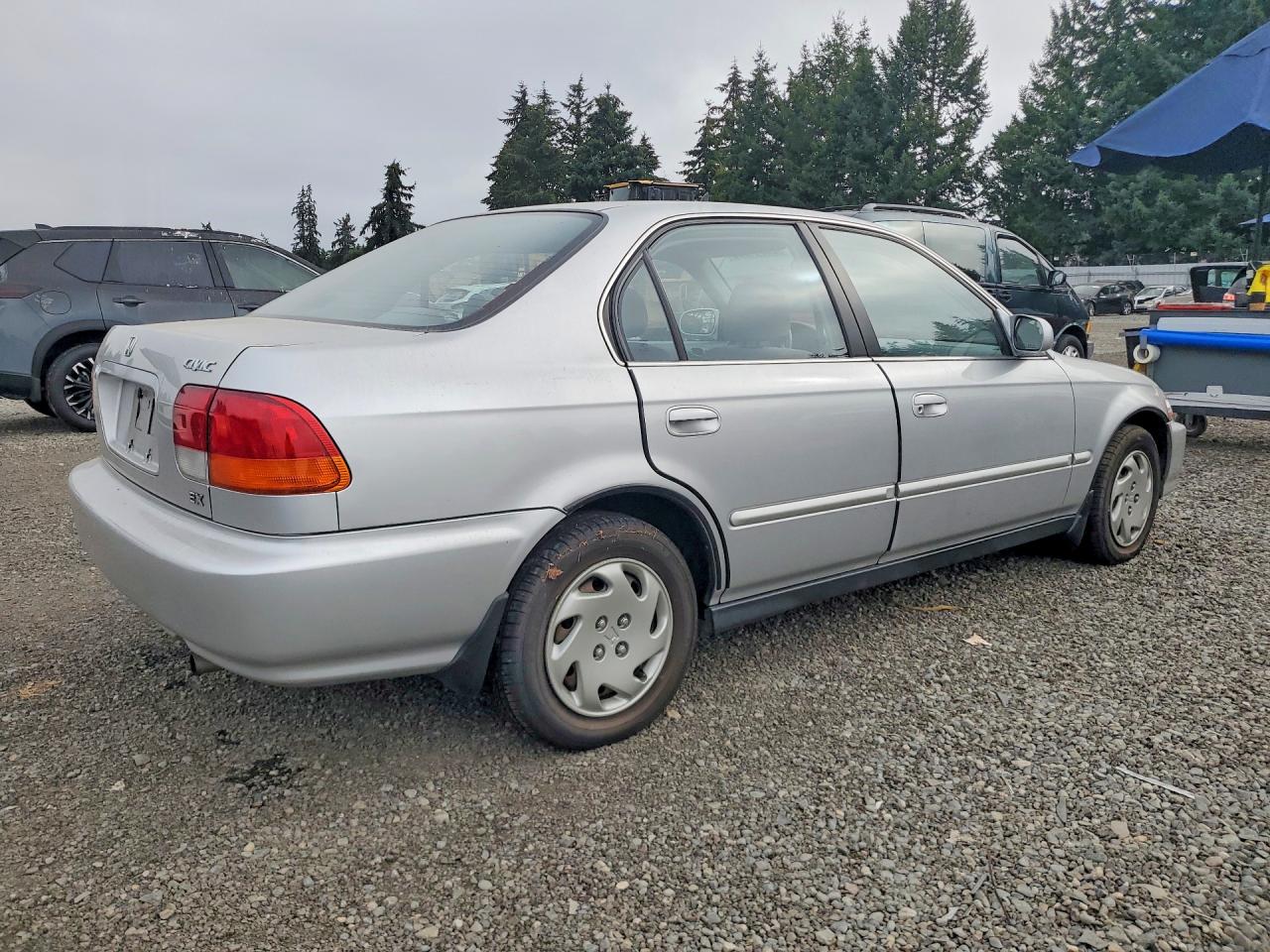 1997 Honda Civic Ex Silver vin: 2HGEJ8649VH510413