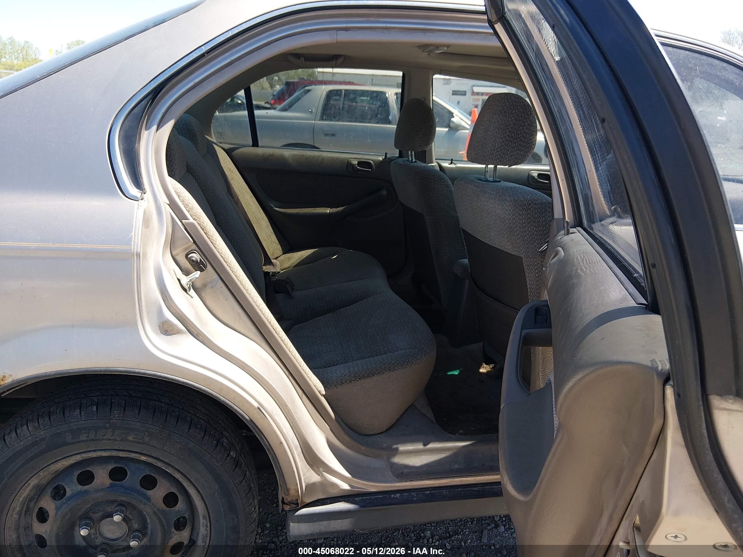 2000 Honda Civic Ex Золотой vin: 2HGEJ864XYH509582