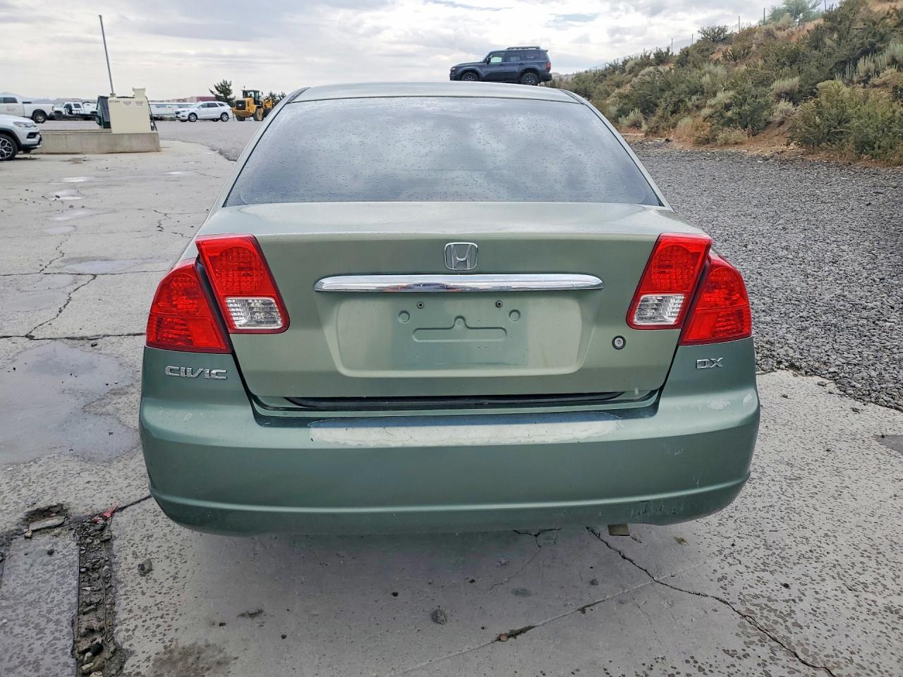 2003 Honda Civic Dx Green vin: 2HGES15153H510532