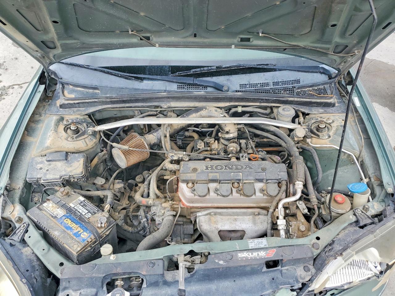 2003 Honda Civic Dx Green vin: 2HGES15153H510532