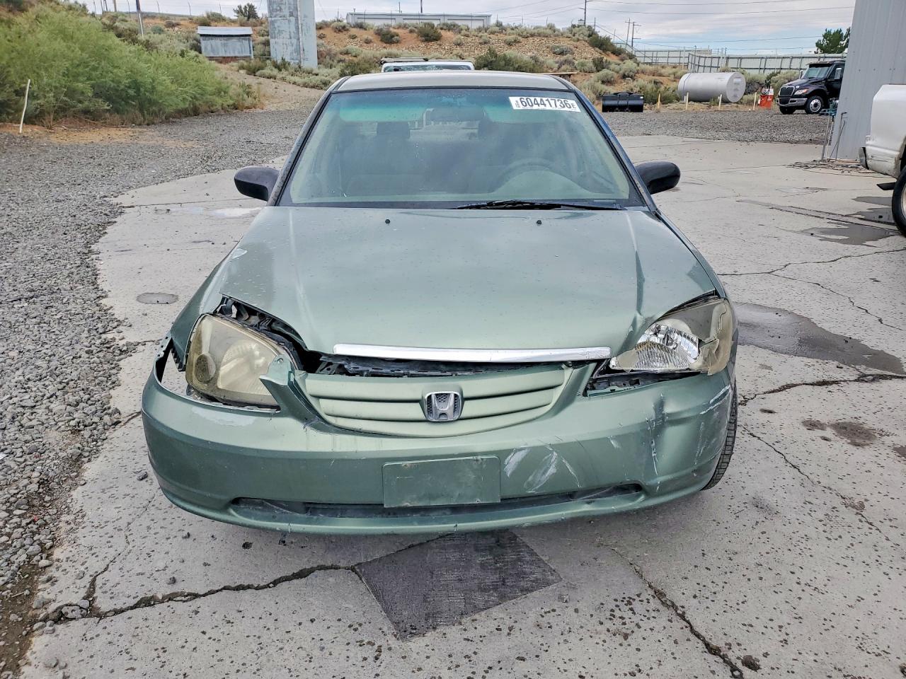 2003 Honda Civic Dx Green vin: 2HGES15153H510532